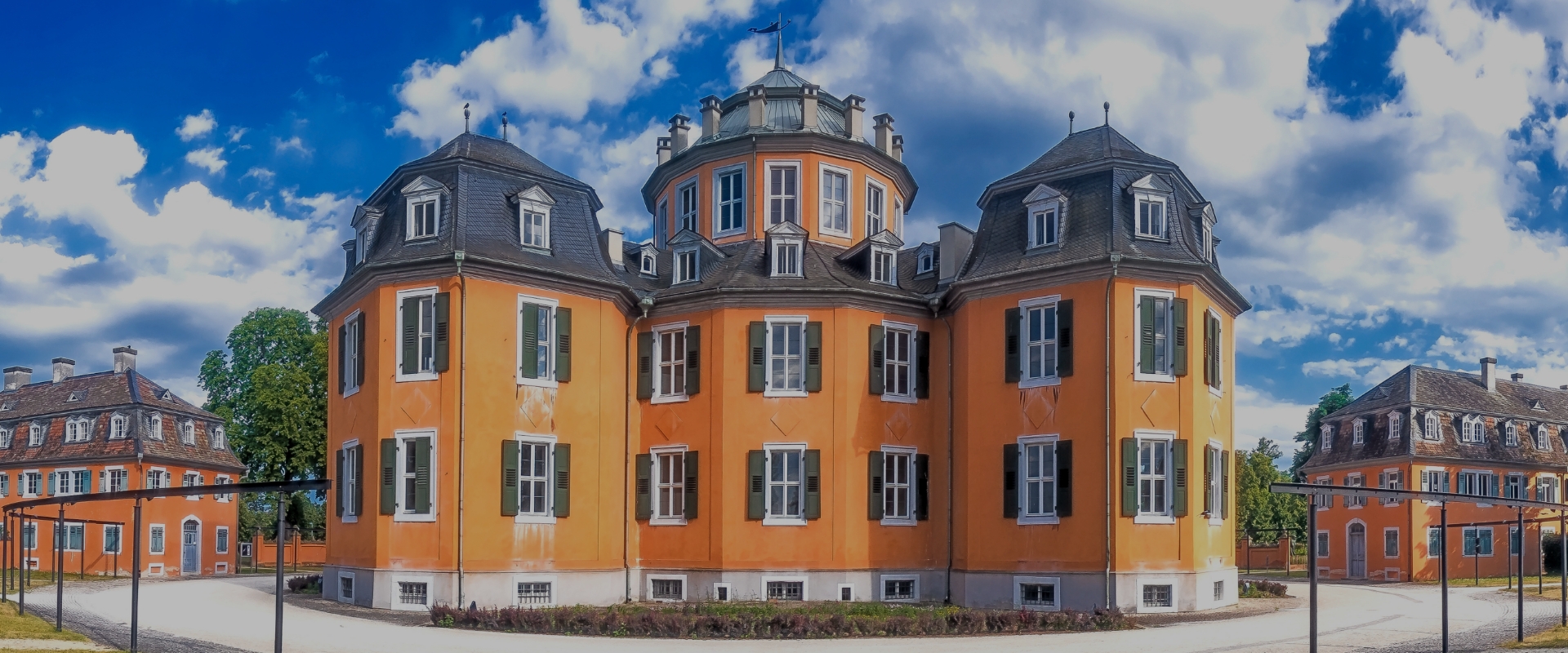 Titelbild für "Region Waghäusel" Barockschloss Erimitage in Waghäusel